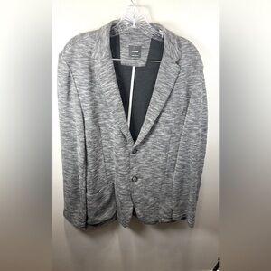 Strellson Men's Gray Space‎ Dye Cotton Blazer Size Large